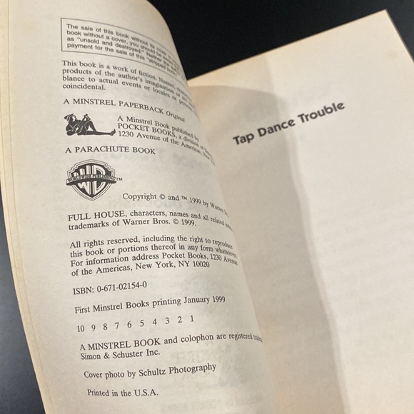 Full House Michelle #24: Tap Dance Trouble by Cathy East Dubowski - Novel - Picture 5 of 7